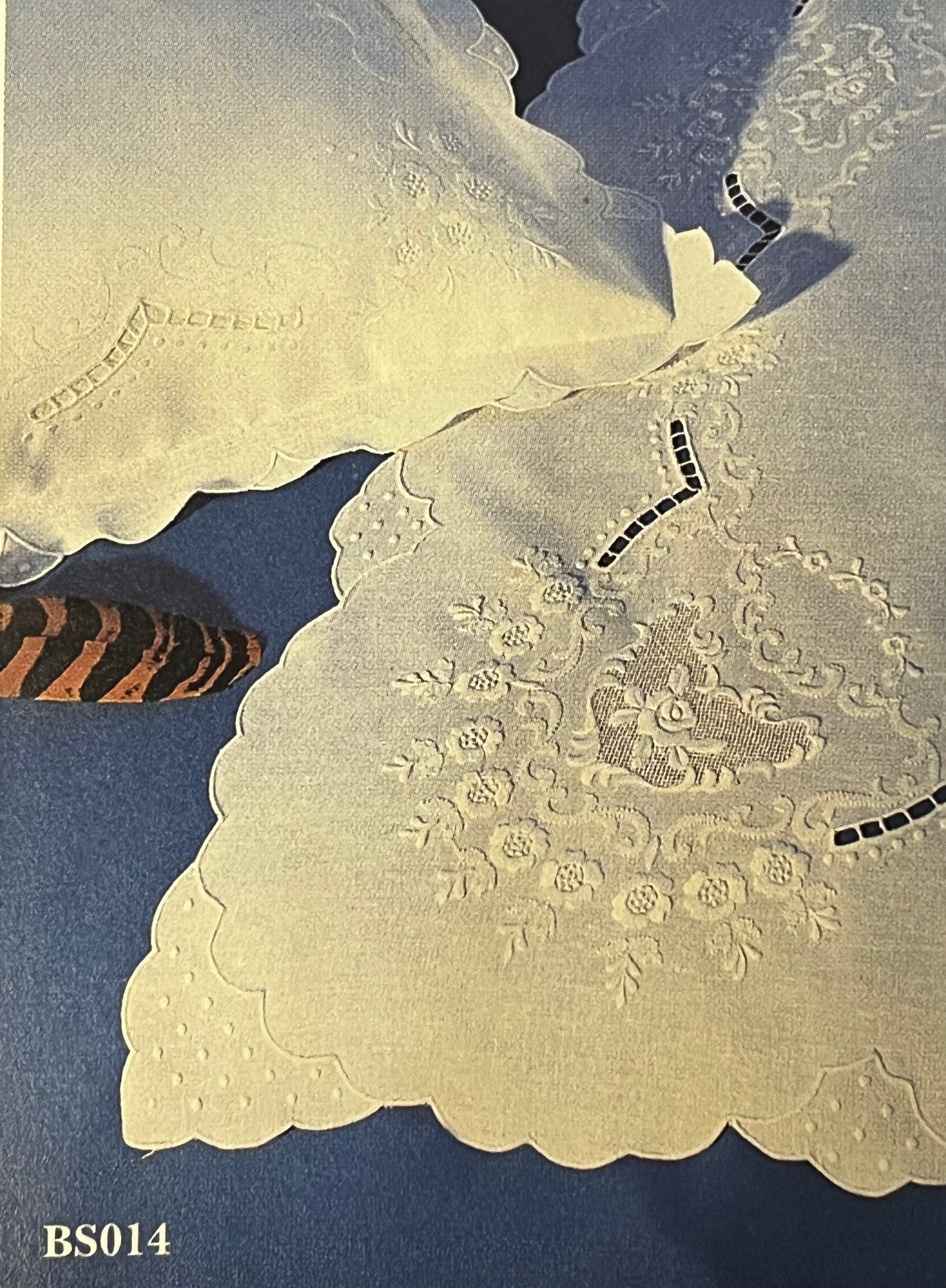 BS014 Bedsheet (Hand Embroidered)