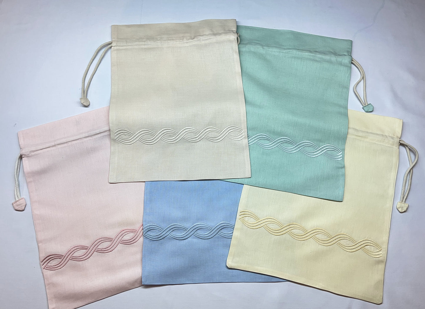 LB-59-Twill, Laundry Bags (Embroidered)