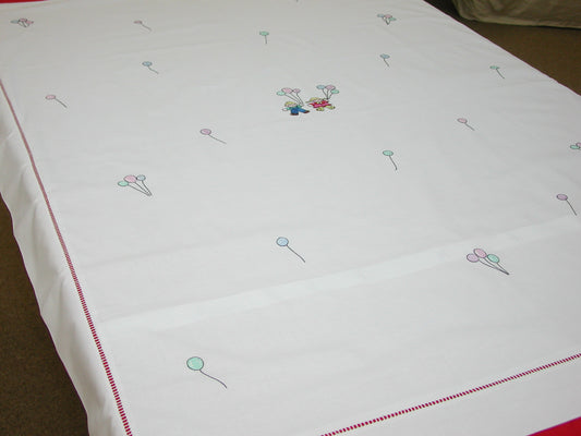 BBD-02-Party Time, Baby Duvet Cover(Hand Embroidered)