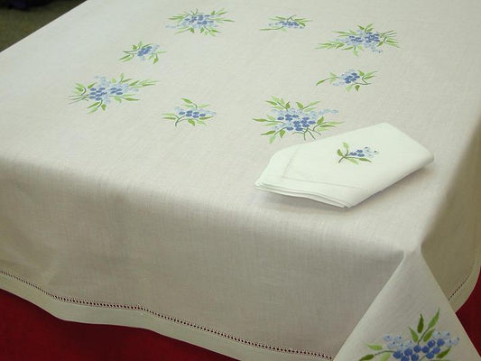 TS010/A, Tablecloth (Hand Embroidered)